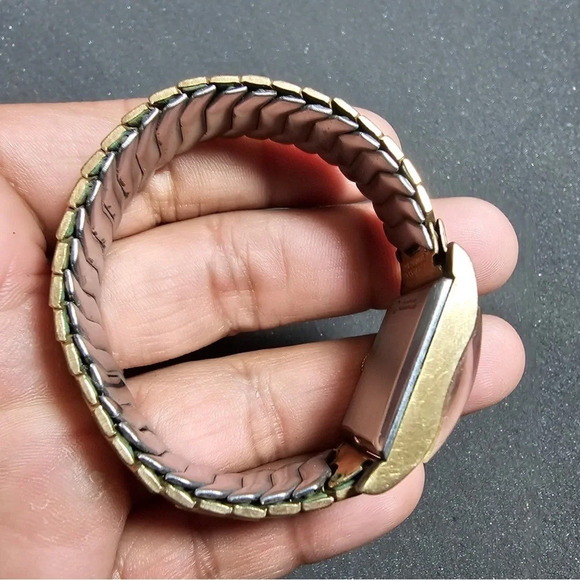 Vintage Cavalcade Mechanical Wind Up Watch 10K Gold Filled Crystal Dial Working - Picture 7 of 11